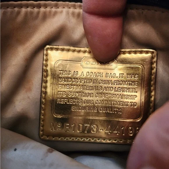 Coach leopard print Crossbody style purse - Picture 7 of 8